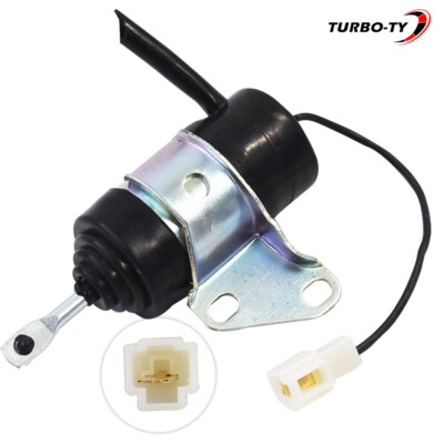 For Kubota Fuel Shut Off Solenoid 16851-60014 RTV900T BX1500D 052600-453