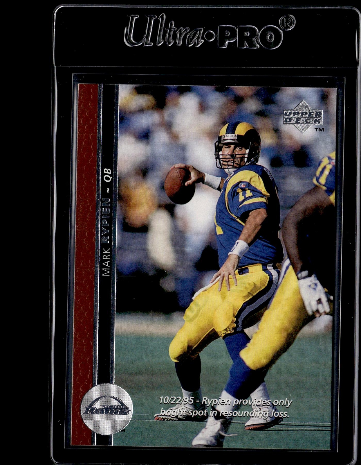 1996 Upper Deck #175 Mark Rypien