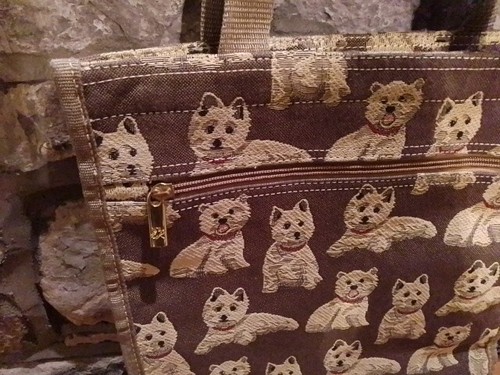 Westie Highland Terrier Bolso de Mano Bolso de Hombro Bolso de Mano 30x30x10 cm - Imagen 3 de 24