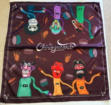 Chiringueando Scraf Burgundy 