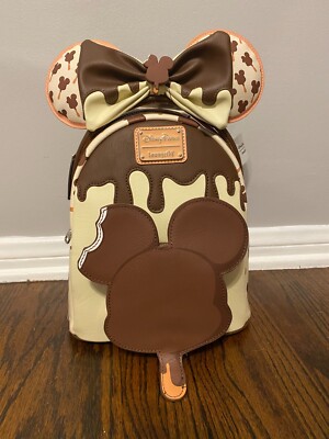 Mickey Scented chocolate Ice Cream Bar Loungefly Mini Backpack Ears Disney Parks