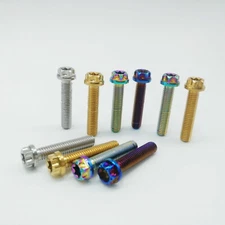 1pc Ti Titanium Torx Head Flange Bolt M8 20 25 30 35 40 45 50mm