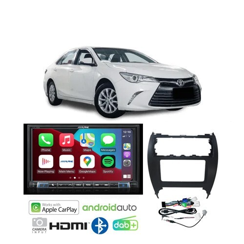 Alpine iLX-702D Stereo Upgrade for Toyota Camry 2012-2017 Amplified - Picture 1 of 11