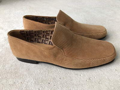 BALLY Loafer unbenutzt Leder camel Gr. 38 Karree Slipper Schuhe