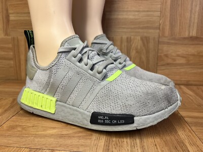 RARE  Size 11 - adidas NMD_R1 Signal Green Gray 2019 EH0044 Men's Shoes