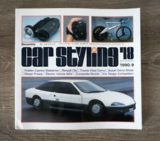 Car Styling Magazine Volume 78 September 1990 Electric Vehicle Nav Renault Clio