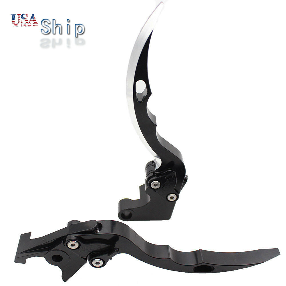 FXCNC Knife Blade Shape Brake Clutch Levers For Kawasaki ZX7R