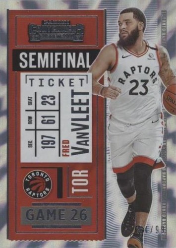 2020-21 Panini Select #29 Fred VanVleet IP Autograph Signed | eBay