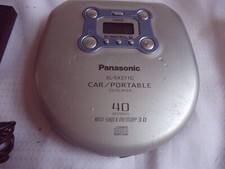 Panasonic SL -5X27 Portable CD Player w/Headphones tested/working