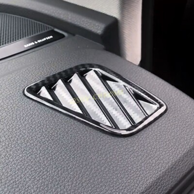 Für Audi Q5 2017 + LHD Carbon Faser Auto Innenraum Lüftungsschlitz Rand Bezüge
