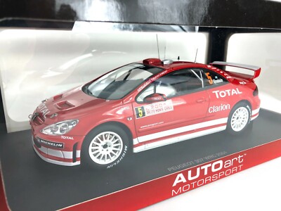2004 PEUGEMOT307 AUOTart製 1/18 Gronholm 1:18 AUTOart Peugeot 307 Marcus Gronholm/T.RAUTIAINEN Monte Carlo