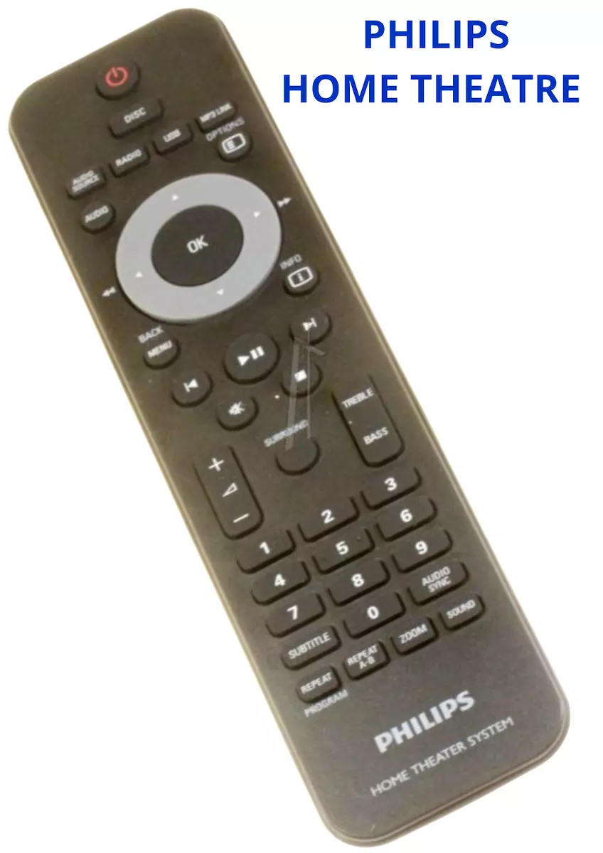 Philips Home Theatre System Remote Control Original Genuine