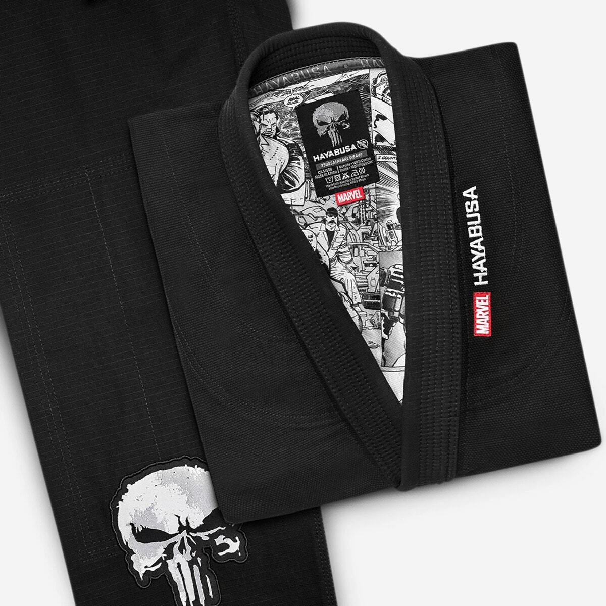 Marvel Punisher Jiu Jitsu Gi by Hayabusa (Size A3)