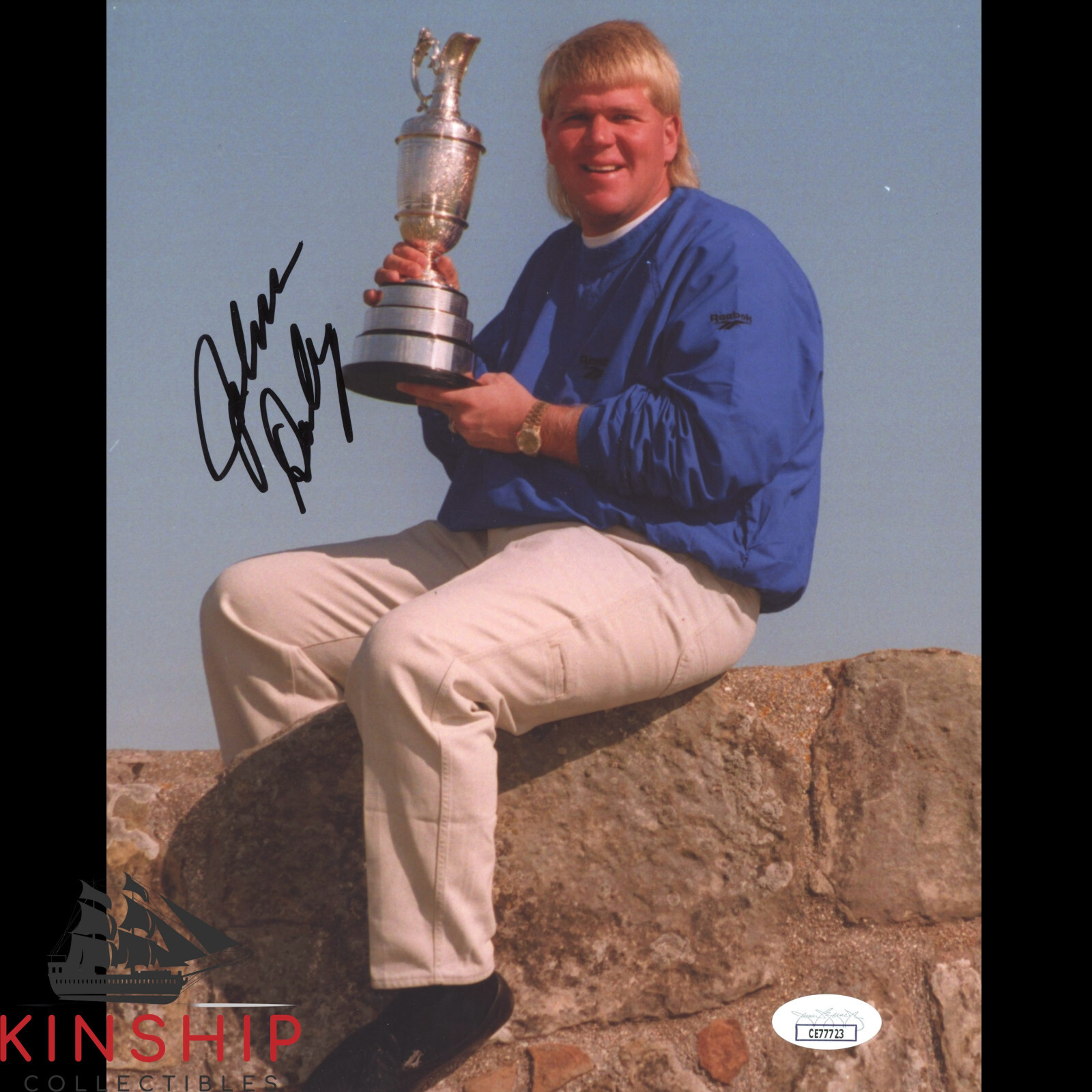 John Daly Autographed Signed 8x10 Photo JSA COA British Open PGA Championship Golf B1983 
