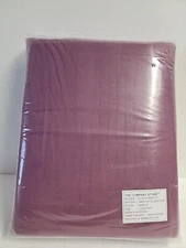 THE COMPANY STORE JERSEY KNIT SOLID DUVET COVER MERLOT LONG TWIN SIZE