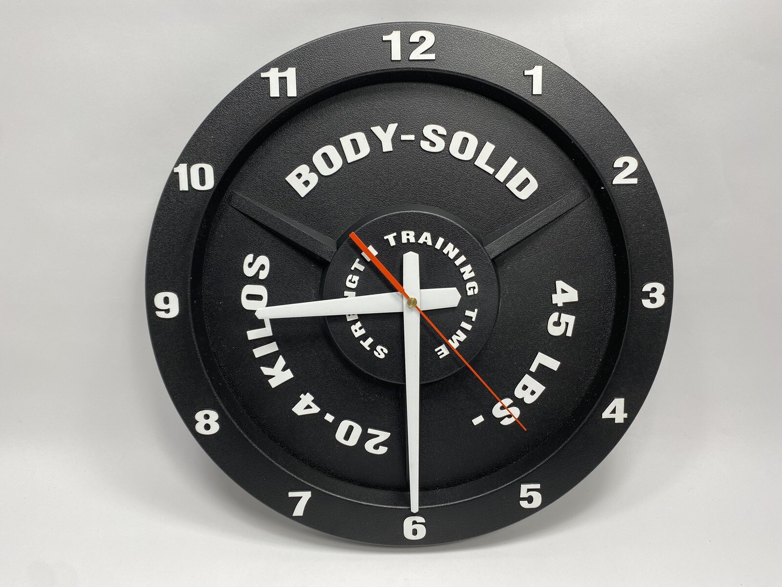 Strength Training Time Clock - Body-Solid STT45 SET OF 2 CLOCKS New Old Stock