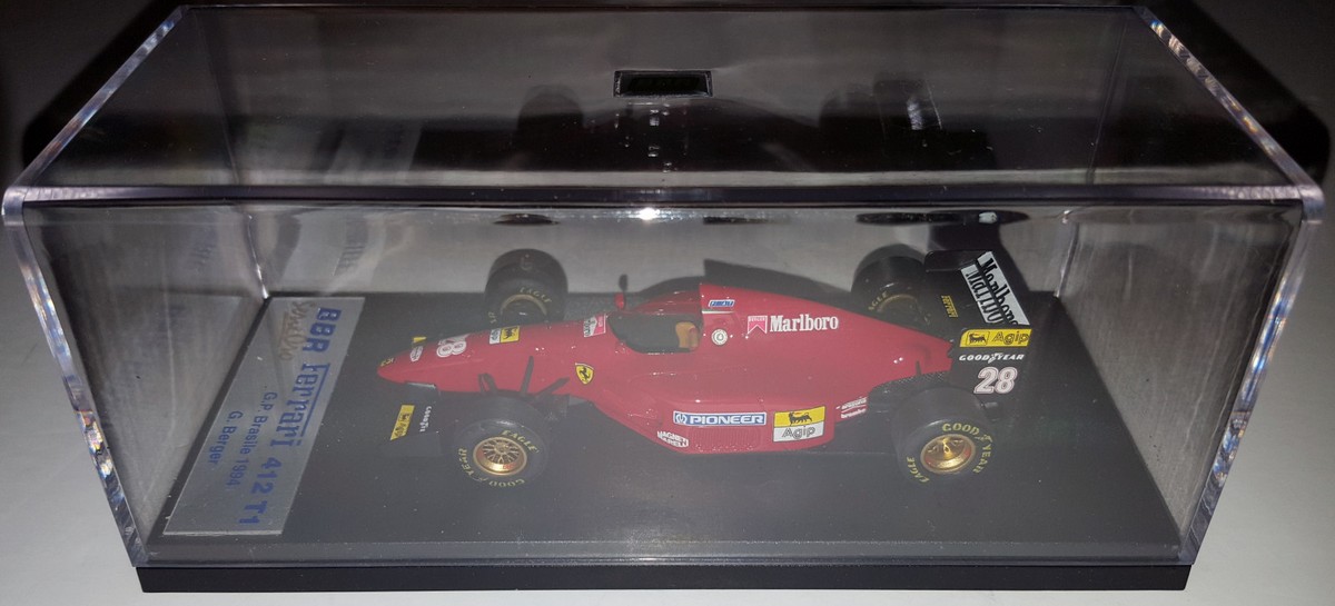 完成品 Ferrari 412T1 - 1/43 BBR MET19 FERRARI 412T2 BRAZILIAN GP 1995 JEAN ALESI TAMEO KIT 1/43 - 【MR