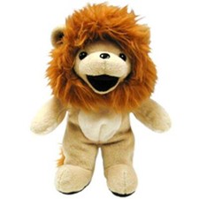 Grateful Dead Bean Bear Mane Man Plush Toy Doll 7in Light Brown Beige Japan