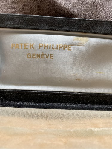 Patek Philippe Watch Black Box, Vintage 1960's - Picture 18 of 19