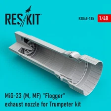 Reskit RSU48-0185 MiG-23 (M, MF) "Flogger" exhaust nozzle for Trumpeter kit 1/48