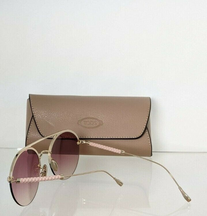 TOD'S ラウントフレムサンクラス TO0249 32T Brand New Authentic Tod's Sunglasses TO 249 321 56mm Silver