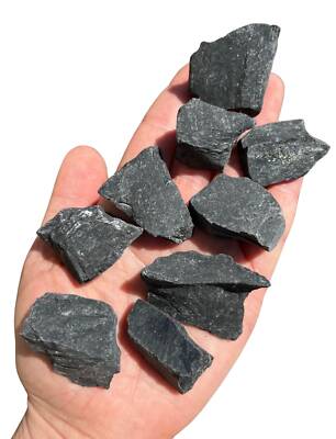 Raw Black Onyx Stone, Natural Black Onyx from Brazil