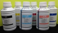 6 x 500ml Refill Dye Ink for Epson Compatible stylus 1400 Artisan 50 1430 R280 