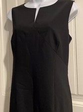 ANN TAYLOR Black Dress Size 8 Professional Look NWT