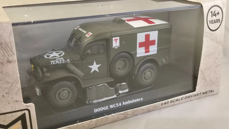 MOTOR CITY CLASSICS Motor city MCITYPC24211-42 DODGE WC54 AMBULANCE 1/43