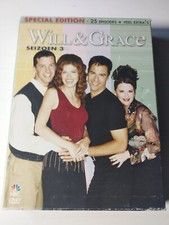 Will & Grace Complete Third Season 3 - DVD English Dutch Region 2