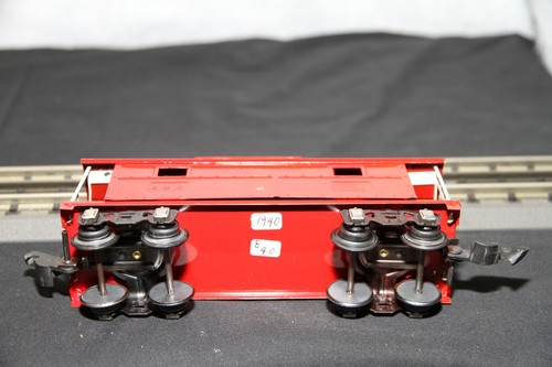 Gilbert American Flyer O Gauge #484 Red Caboose - Excellent Condition #2 - Picture 12 of 14