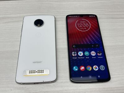 Motorola Moto Z4 - 128 GB - Flash White (Unlocked) for sale online
