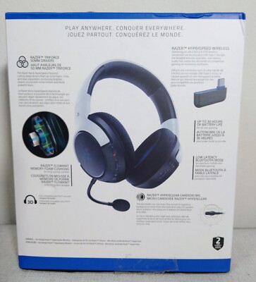Razer Kaira Hyperspeed Wireless Headset PS5 PlayStation 5