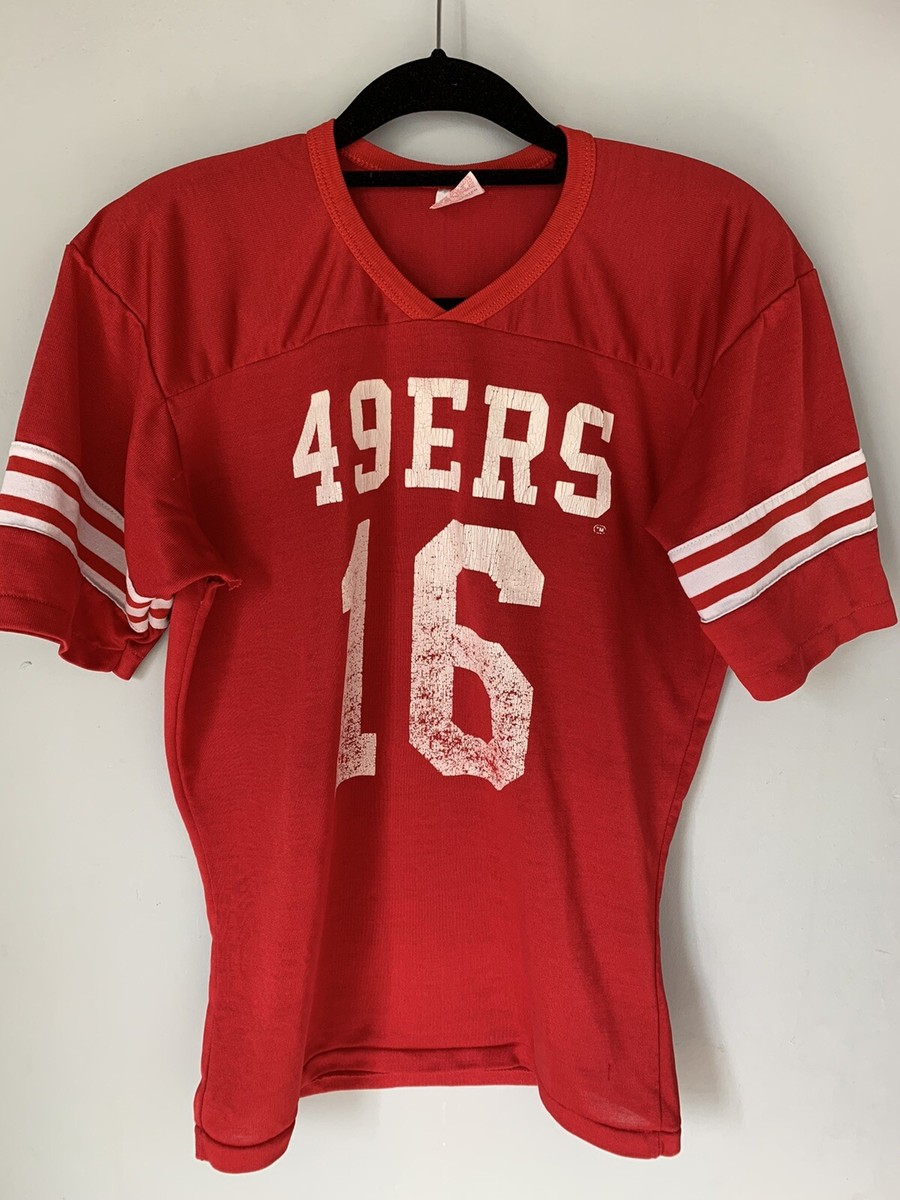 Vintage Rawlings NFL San Francisco 49ers Jersey #16, Size M (38-40