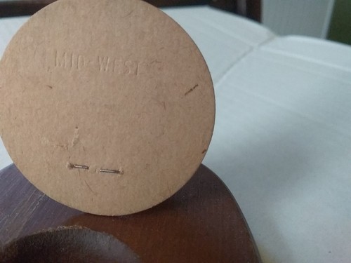 RARE OLD NILES DAIRY FARM PASTEURIZED MILK CAP GEORGIAVILLE STAPLE RHODE ISLAND - Picture 3 of 6