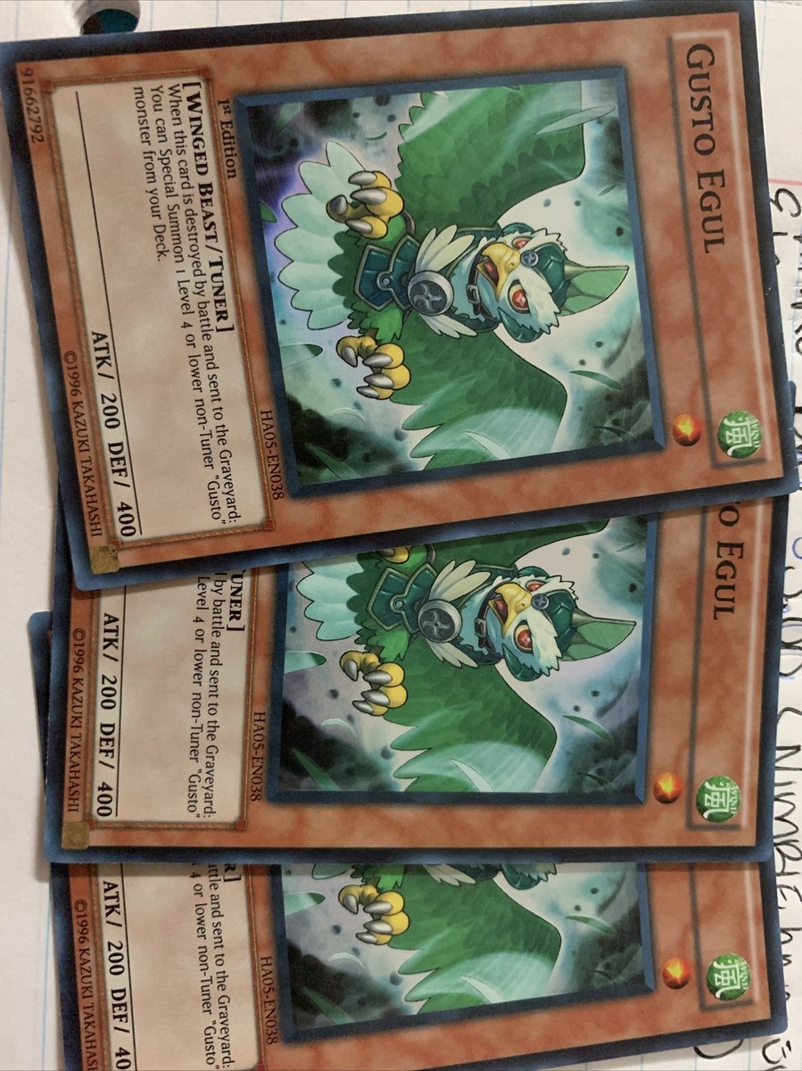 yugioh duel links gusto deck Deck] A Gusto synchro engine I'm having fun with. : r/DuelLinks