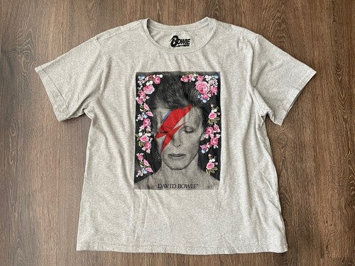 David Bowie T-shirt med asiatisk affisch för herrar