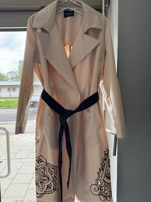 Maria Grazia Severi Damen Sommer Trenchcoat in Beige 50 (IT), Nagelneu 