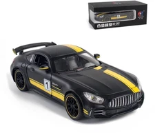 1/24 Mercedes-Benz AMG GTR Toy Zinc Alloy Diecast Racing Car Model For gifts