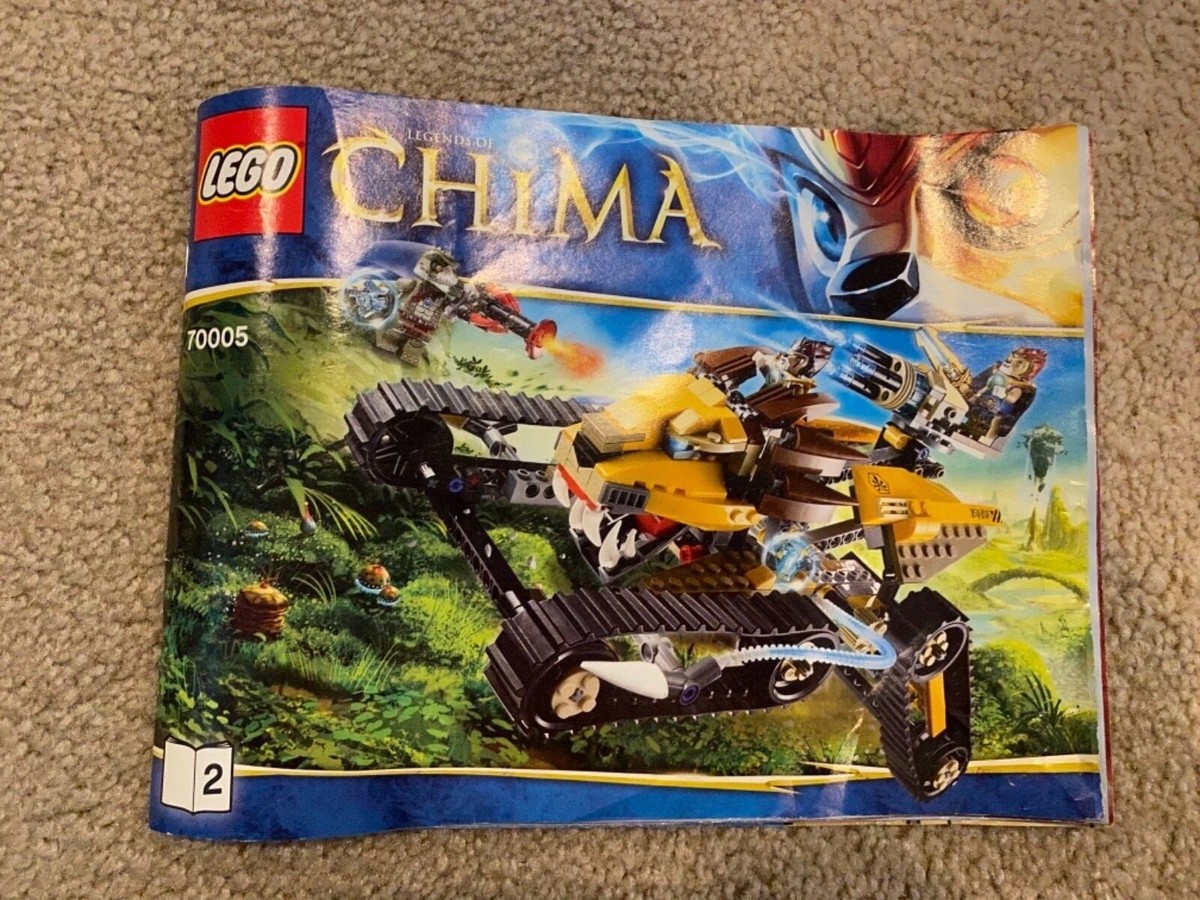 LEGO Legends of Chima #70005 (Lion Chi) Instruction Book Manuel | eBay