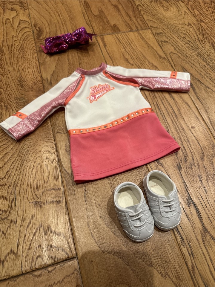 AMERICAN GIRL DOLL Joss Cheer Outfit EXCELLENT eBay