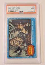 1977 Topps Star Wars #44 Han And Chewie Shoot It Out PSA 9 Rare Card MAY THE 4TH