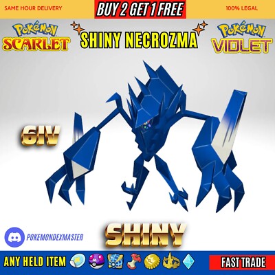 NECROZMA   SHINY 6IV   BATTLE READY   POKEMON SCARLET AND VIOLET