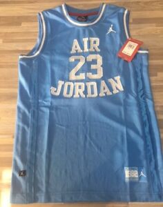 Details about $45 Nike Air Jordan 23 Basketball Jersey Youth Size LARGE Carolina Blue 959947