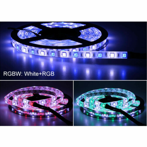 1/5m SMD 5050 LED Flexible Tape Strip Light DC12V 60leds / m RGB CCT RGBW RGBWW - Picture 10 of 25