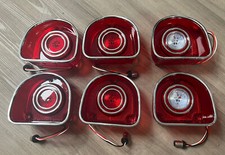 1968 68 Gm Impala Led Version Standard Tail Lamp Backup Reverse Light Lens Set