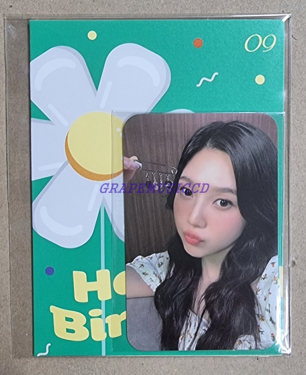 JOY RED VELVET SMTOWN OFFICIAL MD 2023 ARTIST BIRTHDAY CARD JOY RED VELVET SMTOWN OFFICIAL MD 2023 ARTIST BIRTHDAY CARD
