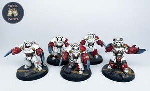 HORUS HERESY SALAMANDERS Legion Terminator Squad in Tartaros HORUS HERESY SALAMANDERS Legion Terminator Squad in Tartaros