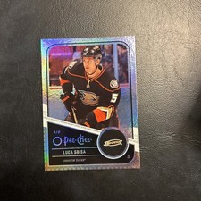 B98a O Pee Chee 2011/12 Rainbow #185 Luca Sbisa, Anaheim Mighty Ducks