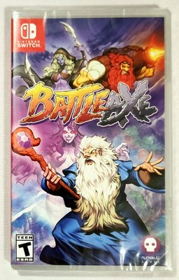 Battle Axe Nintendo Switch 2021 Limited Run Brand New Factory Sealed